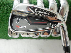 Used RH Taylormade RSi1 (5-PW) Iron Set/ Graphite REAX Regular Flex image 1