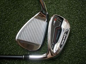 NEW TaylorMade RSi 1 4-9+PW Iron Set//Steel REAX 90 Stiff Flex LEFT HANDED image 1