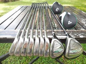 Macgregor Tourney MT 2014 Irons 5-PW 4&amp;3 Woods Regular Graphite/Steel Very Nice⛳ image 1