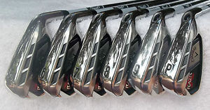 NEW CUSTOM CALLAWAY RAZR X IRONS 5-PW UNIFLEX STEEL 2 DEGREES UPRIGHT #R122 image 1