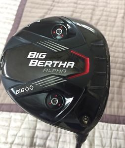 Callaway Big Bertha Alpha 816 Double Black Diamond Driver 9* Speeder 665. 3903 image 1