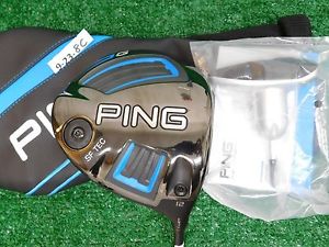 PING 2016 G SF TEC 12* Driver Alta 55g SR Senior Graphite with HC &amp; Tool Mint image 1