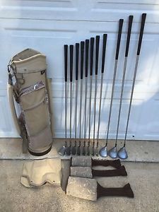 Complete Womens Golf Set Woods Ashley 4-SW Irons/3 Drivers 13 Clubs Nancy Lopez image 1