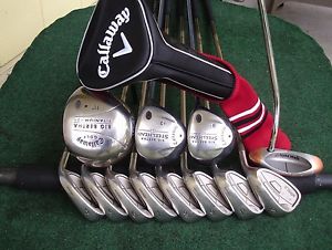 Ladies Callaway Mizuno Irons Driver Woods Complete Golf Club Set Womens RH Set image 1