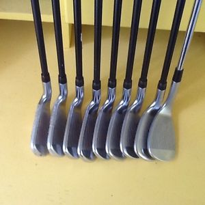 Cobra AMP  Irons 4- GW Regular Graphite Shafts + Cobra Tour Trusty Wedge image 1