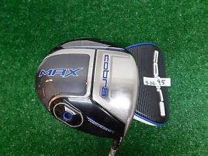 Cobra Max Offset 11.5* Driver White Tie 55X4 Lite Senior Graphite w HC Excellent image 1
