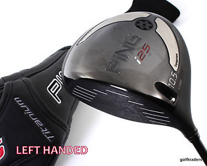 PING i25 10.5º DRIVER PWR65 GRAPHITE STIFF FLEX + COVER - LH #D1092 image 1