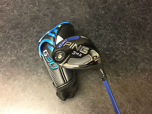 GENUINE PING G30 3 WOOD - 14.5 DEGREE, TFC 419 REGULAR FLEX SHAFT image 1