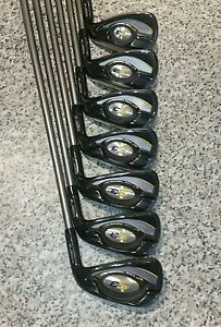 SUPERB COBRA S3 IRON SET, 5 TO SW, ALDILA NV-3 LITE FLEX SHAFT, RIGHT HANDED image 1