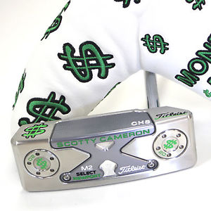 CUSTOM 2016 Scotty Cameron Putter 2016 NEWPORT SELECT M2 Lime Cash Edition image 1