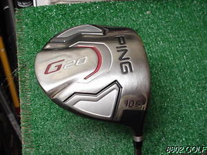 Very Nice Ping G20 460cc Titanium 10.5 degree Driver Tour TFC 169 Graphite Stiff image 1