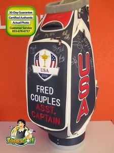 Fred Couples 2012 Ryder Cup Team USA golf bag - Signed by all players 16522 image 1