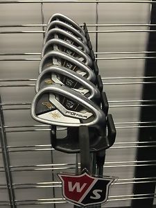 Wilson Staff FG Tour F5 Irons Project X 6.0 Winn Dri-Tec Grips 5-P,G image 1