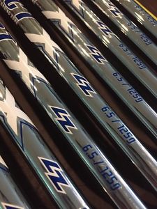 Project X LZ 6.5 Steel Iron Shaft Pulls, Taper Tip .355, 3-PW + 3 Wdgs, 3/4" Lng image 1