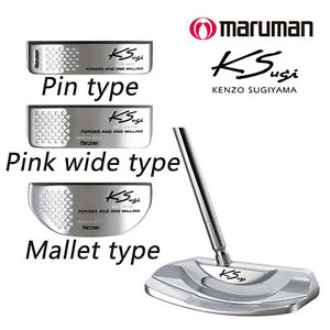 MARUMAN GOLF JAPAN KS PUTTER Pin, Pink wide, Mallet type 2016 MODEL image 1