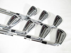 Nice! TAYLOR MADE 2014 TOUR PREFERRED CB IRONS (4-PW) w/KBS TOUR 110 Regular image 1