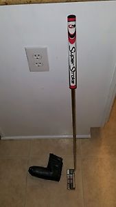 Scotty Cameron squareback select right handed putter 34 inch/Superstroke grip. image 1