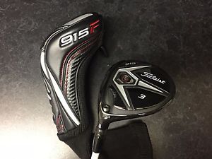 GENUINE LEFT HANDED TITLEIST 915 fd 3 WOOD - 15 DEGREE ALDILA ROGUE 70 3.1 STIFF image 1