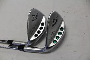 Used Rh Callaway Mack Daddy 56.13/60.10 Wedge Set KBS Tour Wedge Flex Steel image 1