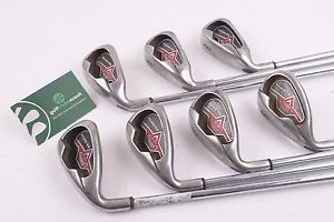 LEFT HAND CALLAWAY BIG BERTHA 2006 IRONS / 5-SW / UNIFLEX STEEL SHAFTS / 45718 image 1