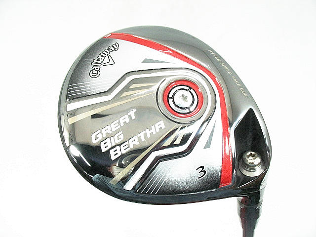 Used[A] Golf Callaway Great Big Bertha 2016 Japan Fairway wood SR 3W Men Q3V image 1