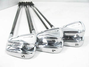 Used[AB] Golf Bridgestone Tour Stage X blade 709CB Iron set Stiff Men C9U image 1