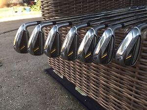 TaylorMade RocketBladez Irons 4-PW Project X 5.5 VGC image 1