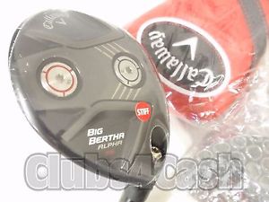 Callaway Big Bertha Alpha 816 Fairway  14* 3 Wood Aldila Rogue Stiff Flex .. NEW image 1