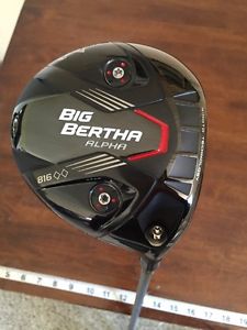 Callaway Big Bertha Alpha 816 Double Black Diamond Driver 9° Diamana White Stiff image 1