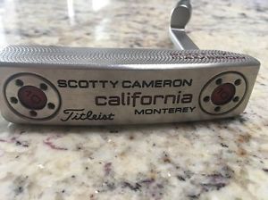 Scotty Cameron California Monterey Putter 35 With HC image 1