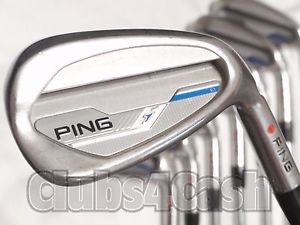 PING I Series E1 Irons  Red Dot  Rifle Project X 6.0 Steel  Stiff Flex 3-P image 1