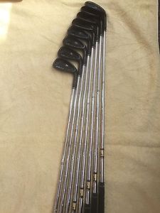 Wilson Forged M3, FG Tour Golf Irons Rh Reg Flex, XP Dynamic Gold Shaft. image 1