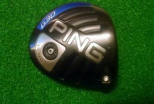PING G30 LS TEC 9 DEGREE DRIVER HEAD ONLY WITH HEADCOVER AND WRENCH NICE!! image 1
