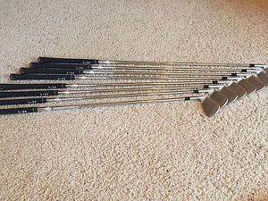 Ping S57 Irons 3-PW Black Dot AWS Stiff image 1