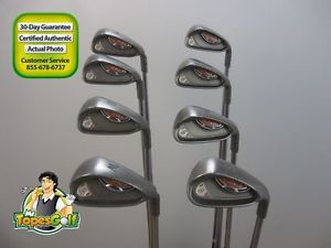Ping G10 Iron Set 4-W,S  Blue Dot  AWT Steel Shaft Regular Flex 21013A image 1