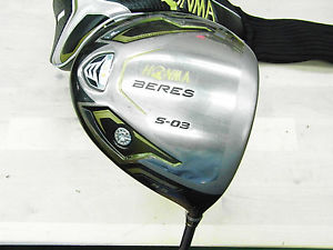 USED 2-STAR HONMA GOLF JAPAN BERES S-03 DRIVER 9.5 deg ARMRQ8 54 S FLEX @022 image 1