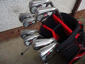 CALLAWAY X HOT IRONS 4-SW REGULAR FLEX STEEL SHAFT. image 1