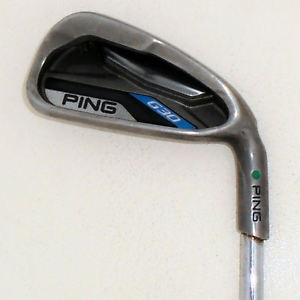 Ping G30 Irons / 5-SW (7 Irons) / Green Dot / Ping CFS Regular Flex Steel image 1