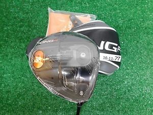 Cobra King F6 Black 9.0-12.0* Driver Elements Chrome+ 5F3 Regular w HC, Tool New image 1