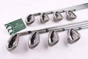 TAYLORMADE BURNER OS IRONS / 5-SW + AW / REGULAR FLEX 85g STEEL / + 0.5" / 48822 image 1
