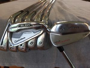 TaylorMade SLDR &amp; TP Combo Iron Set 4-PW KBS Reg GREAT CONDITION image 1