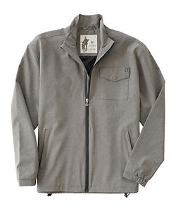 LinkSoul Stretch Full-Zip Rain Gear Jacket Dark Grey XX-Large image 1