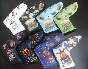 Scotty Cameron 8 Putter Headcovers Gallery Sushi Peace Surfer Masters Augusta image 1