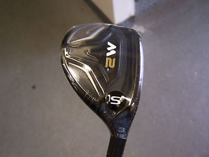 NEW TAYLORMADE M2 #3 RESCUE HYBRID 19* STIFF-FLEX GRAPH. REAX 75 W/HEADCOVER image 1