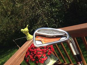 Cobra Amp Forged 4-G 4,6,7,8,9,PW,GW Iron Set KBS Tour Stiff+ Flex Steel RH image 1
