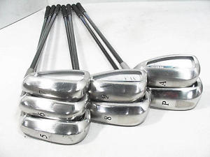 Used[C] Golf MacGregor Mac Tech NV3 Iron set Triple Action shaft SR Men U4H image 1