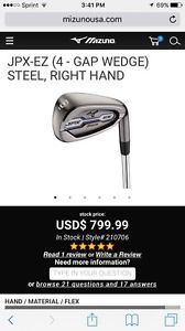 2017 Mizuno JPX EZ Irons (4-GW)  Price Drop! image 1