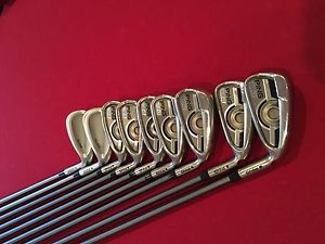 Ping G Graphite Iron Set with Glide Wedges - 9 Clubs - Black Dot image 1