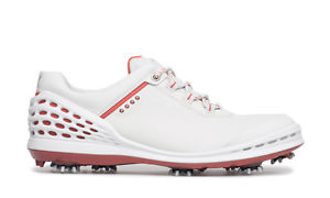 Ecco Mens Cage Golf Shoes Concrete/Tomato Size 46 (UK 11-11.5) image 1