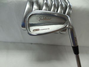 Used RH Titleist 712 CB Forged 4-PW Iron Set NS Pro 95 Stiff Flex Steel image 1